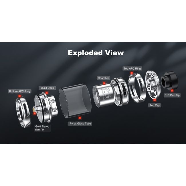 Hellvape Fat Rabbit 2 RTA - обслуживаемый бак