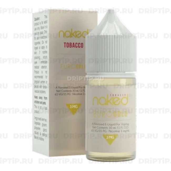 Жидкость Naked 100 Tobacco - Euro Gold 