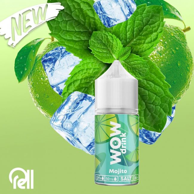 Жидкость Wow Drink Salt - Mojito Жидкость Wow Drink Salt - Mojito