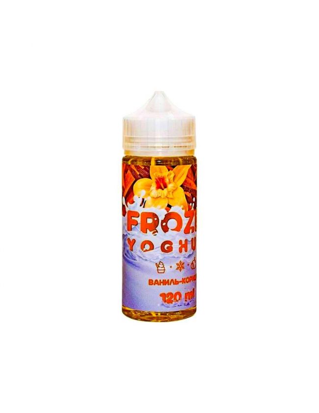 Жидкость Frozen Yoghurt - Ваниль-Корица 3mg 120ml Жидкость Frozen Yoghurt - Ваниль-Корица 3mg 120ml