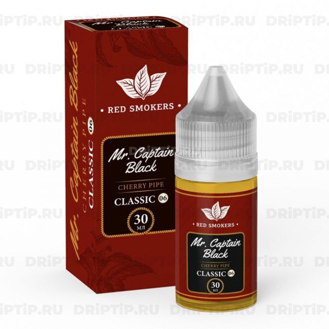 Жидкость Mr. Captain Black Classic - Cherry Pipe Жидкость Mr. Captain Black Classic - Cherry Pipe