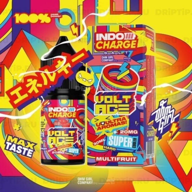 Жидкость Indo Charge Salt - Voltage Жидкость Indo Charge Salt - Voltage
