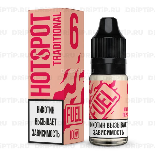 Жидкость Hotspot Traditional - Манго Персик Жидкость Hotspot Traditional - Манго Персик